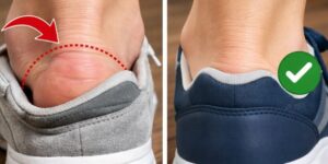 Als Grafik ein Vergleich der Passform von Schuhen